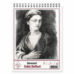 Ravenart Eskiz Defteri, A5, 90 gr, 40 Yaprak, Ivory Kağıt, Metal Spiral