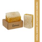 Ravenna Doğal Kabak Lifli El Yapımı Kantaron Sabunu 130 Gram