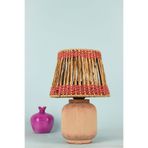 Ravenna Handmade Dekoratif Seramik Abajur – Modern Pembe Tasarım, 11–30 cm Yükseklik, E27 Uyumlu Tek Başlıklı Masa Lambası, Dayanıklı Seramik Gövde, Enerji Tasarruflu Aydınlatma – CE Sertifikalı Yerli