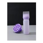 RAVENNA SAÇ BAKIM YAĞI APLİKATÖRÜ 6 OZ. PLASTİK ŞİŞE MOR +MOR MASAJ TARAGI 2 Lİ SAÇ BAKIM PAKETİ