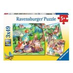 Ravensburger 055647 3x49 Parça Küçük Prensesler Puzzle