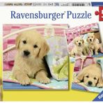 Ravensburger 080656 Puppies 3x49 Parça Puzzle