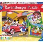 Ravensburger 092475 Mickey Club House 3X49 Parçalı Puzzle