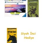 Ravensburger 1000 Parça Puzzle Jökulsárlón + Dünyanın Merkezine Yolculuk + Siyah Inci Hediye