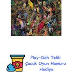 Ravensburger 1000 Parçalı Puzzle Kuşlar + Play-Doh Oyun Hamuru