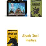 Ravensburger 1000P Puzzle Wd Elsa Şatosu, Yapboz + Dünyanın Merkezine Yolculuk + Siyah Inci Hediye