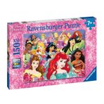 Ravensburger 128730 Çocuk 150 Parça WD Prensesler Puzzle