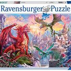 Ravensburger 167173 2000 Parça Ejderhalar Puzzle