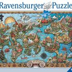 Ravensburger 167289 1000 Parça Gizemli Atlantis Puzzle