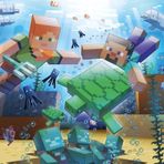 Ravensburger 171873 1000 Parçalı Minecraft Puzzle