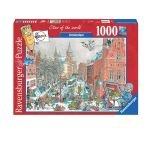 Ravensburger 197682 Köy Kulübesi 1000 Parça Puzzle