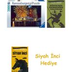 Ravensburger 2000 Parça Puzzle Sidney + Dünyanın Merkezine Yolculuk + Siyah Inci Hediye