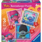 Ravensburger 25-36-49 Parçalı Disney Trolls 4 Yaş Ve Üzeri Çocuk Puzzle