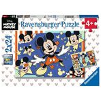 Ravensburger 2x24 Parça Disney Mickey Mouse Film Puzzle