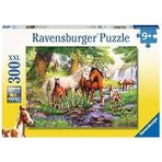 Ravensburger 300 Parça Puzzle Nehirde Atlar