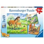 Ravensburger 3×49 Parça “Sarılma Zamanı” Puzzle