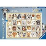 Ravensburger 500 Parça Köpek Portreleri Puzzle