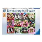Ravensburger 500 Parça Puzzle Köpek Yavruları