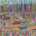 Ravensburger 5000 Parça James Rizzi Şehir Puzzle