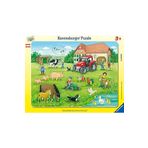 Ravensburger 50246 11 Parçalı Köyde Yaz Büyük Çerçeveli Puzzle