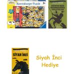 Ravensburger 5063 Minyonlar 2 Gru'nun Yükselişi 35 Parça 3 Yaş ve Üzeri Çocuklar Için Yapboz + Dünyanın Merkezine Yolculuk + Siyah Inci Hediye