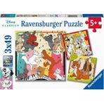 Ravensburger 51557 3x49 Parça Walt Disney Hayvanlar Puzzle