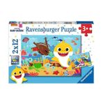 Ravensburger Baby Shark 2x12 Parça Puzzle