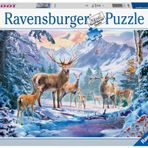 Ravensburger Karaca ve Geyik Puzzle, 1000 Parça