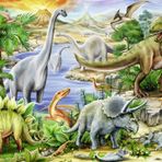 Ravensburger Prehistoric Life Jigsaw 60 parça Puzzle