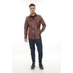 RaVienne Rv Danıel Erkek Deri Mont - XS - Camel