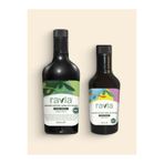 Ravla 2'li Ürün - Organik Erken Hasat Zeytinyağı 500ml / Organik Zeytinyağı - Bebek Çocuk Yüksek Polifenol 250ml