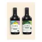 Ravla 2'li Ürün- Organik Erken Hasat Zeytinyağı 500ml/ Organik Zeytinyağı - Bebek Çocuk Yüksek Polifenol 500ml