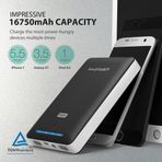 Ravpower 16750mAh Powerbank Çift iSmart 2.0 USB Bağlantısı