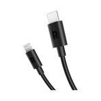RAVPOWER RP-CB1016 Type-C to Lightning 1 m TPE Siyah Kablo