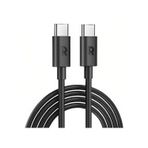 Ravpower Type-C To Type-C 1 Metre Şarj Ve Data Kablo Naylon Örgü Usb C Kablo İphone 15 Uyumlu Cb1021