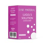 Raw Material Lugol Solüsyon 1000 İyot Damlası 30 ml