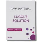 Raw Material Lugols Solution İyot %5 20 ml Damla