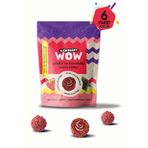 Rawberry Çilek Ve Karadut Dolgulu Meyve Topu 90gr X 6 Paket Şeker Ilavesiz Vegan