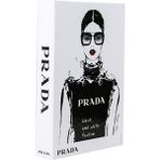 Rawliving Prada Gözlük Dekoratif Kitap Kutusu - Beyaz