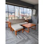 Rawzen Home Masif Ahşap Lüks Bahçe Oturma Grubu I Balkon Mobilyası - 1