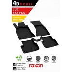 Raxon 2010-2021 Fıat Doblo 2 Panelvan 4D Premium Paspas Siyah