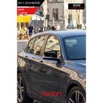 Raxon BMW 1 Serisi F20 2011-2019 (M Sport Uyumlu) Batman & Yarasa Ayna Kapağı – Parlak Piano Black Sport
