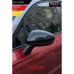 Raxon RENAULT CLIO MK5 2019+ Batman & Yarasa Ayna Kapağı – Parlak Piano Black Sport