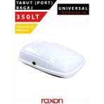 Raxon Tabut Bagaj 350 Lt Beyaz 135X85X40 cm Pnd Serisi Araç Üstü Port Bagaj - 135x85x40cm