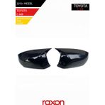 Raxon TOYOTA C-HR 2016+ Batman & Yarasa Ayna Kapağı – Parlak Piano Black Sport