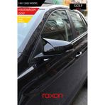 Raxon VOLKSWAGEN GOLF 4 1997-2003 Batman & Yarasa Ayna Kapağı – Parlak Piano Black Sport