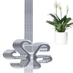 Raxove Bitki Kök Desteği - 5PC Ev Bitkisi Kök Tutucular | Akrilik Şeffaf Houseplant Kafes | Yeniden Kullanılabilir Tesis Destek Kazıkları | Houseplant Tırmanma Çerçevesi Bitkiler, Çiçekler Için Ev Bitki Dest