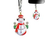 Raxove Cute Backpack Charm - Metal Car Charm | Christmas Decorative Car Ornament | Christmas Car Rearview mirrorr Pendant || Multipurpose Bag Charm | Car Interior Accessory For Backpack | Home | Schoolbag