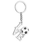Raxove Erkekler için Futbol Anahtarlık,Futbol Anahtarlık - Futbol Cazibesi,Aşk Futbol Anahtarlıklar Spor Topu Metal Anahtarlıklar Futbol Anahtarlık Boys için Okul Karnaval Ödül, Parti Çanta Dolgular