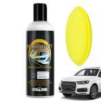 Raxove Far Camı Yenileyici, Araba Far Temizleyici | Araba Işık Temizleyici Far Cilası Sıvısı,Otomatik Detaylandırma Malzemeleri Far Çizik Sökücü, SUV RV Kamyonlar için Far Parlatma Sıvısı